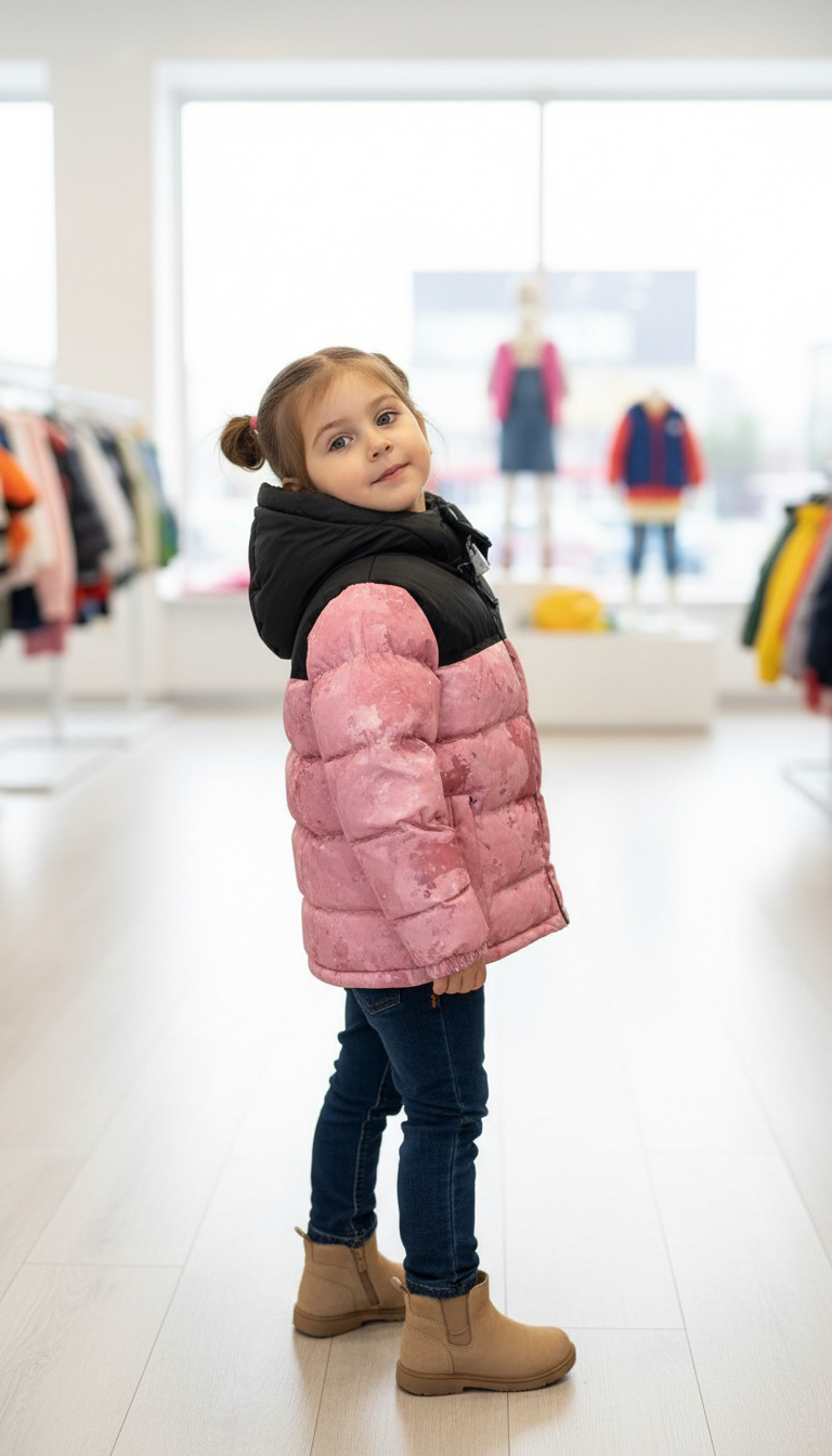 Fur Hooded Jacket (Model 24)