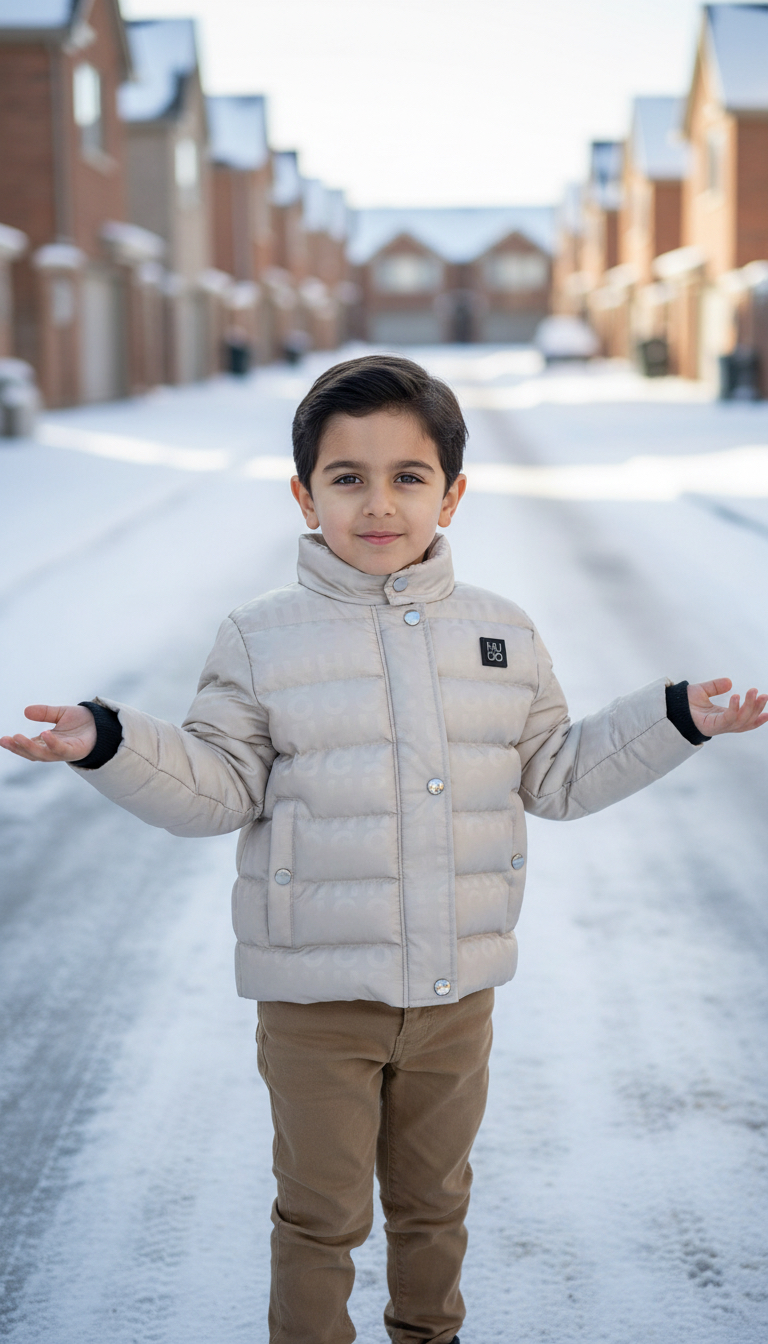 Fur Hooded Jacket (Model 29)