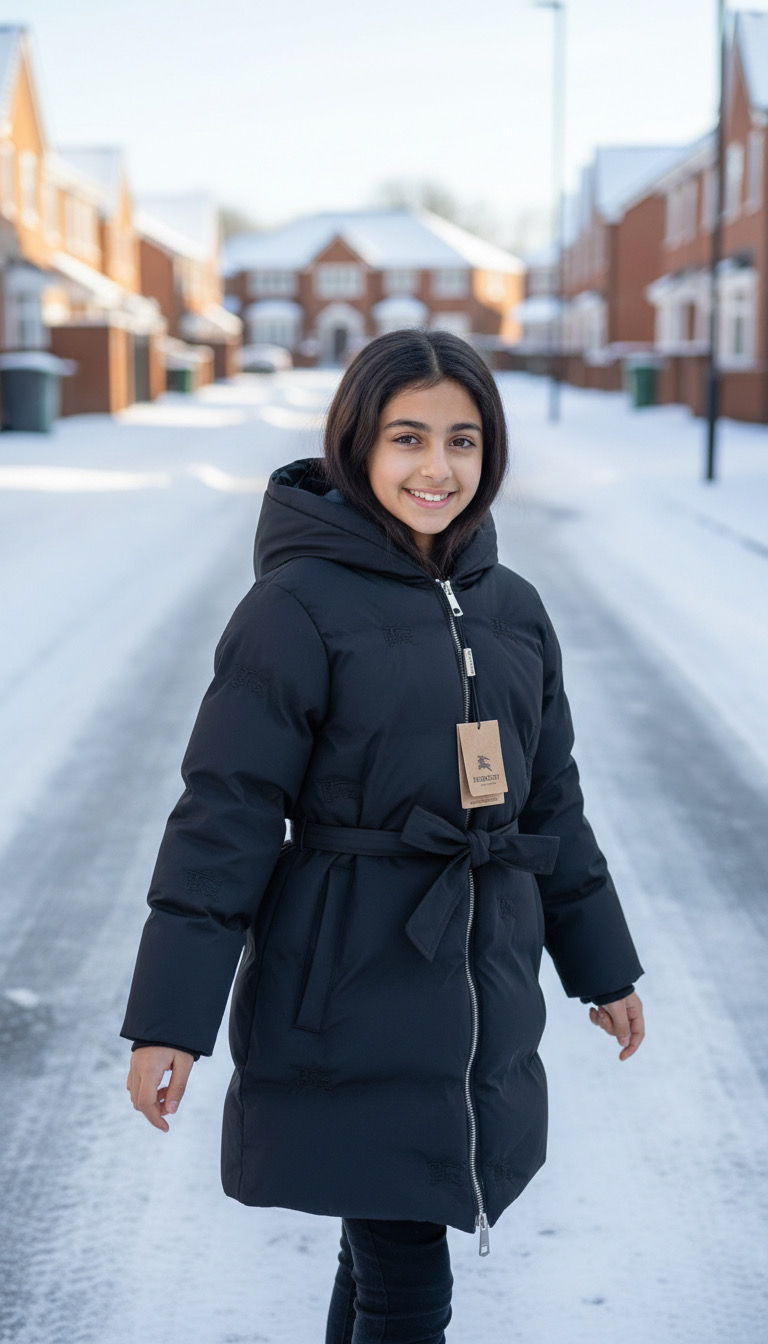 Fur Hooded Jacket (Model 35)