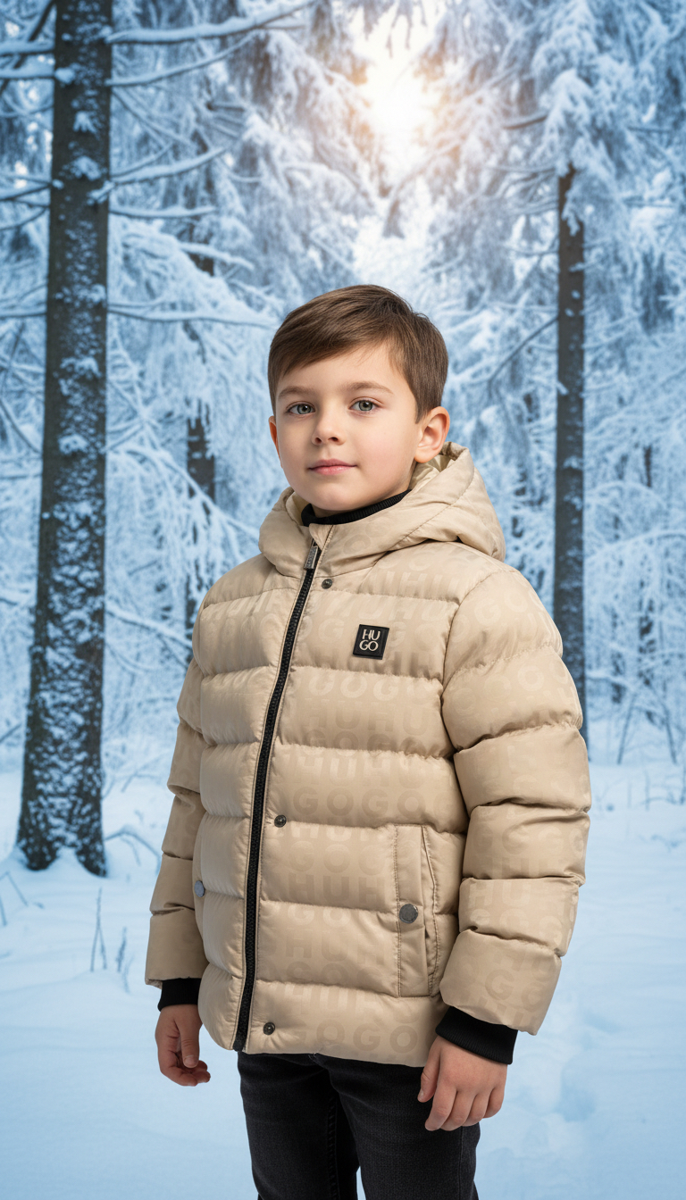 Fur Hooded Jacket (Model 37)